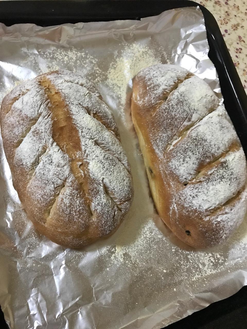 全麦核桃包～软欧包