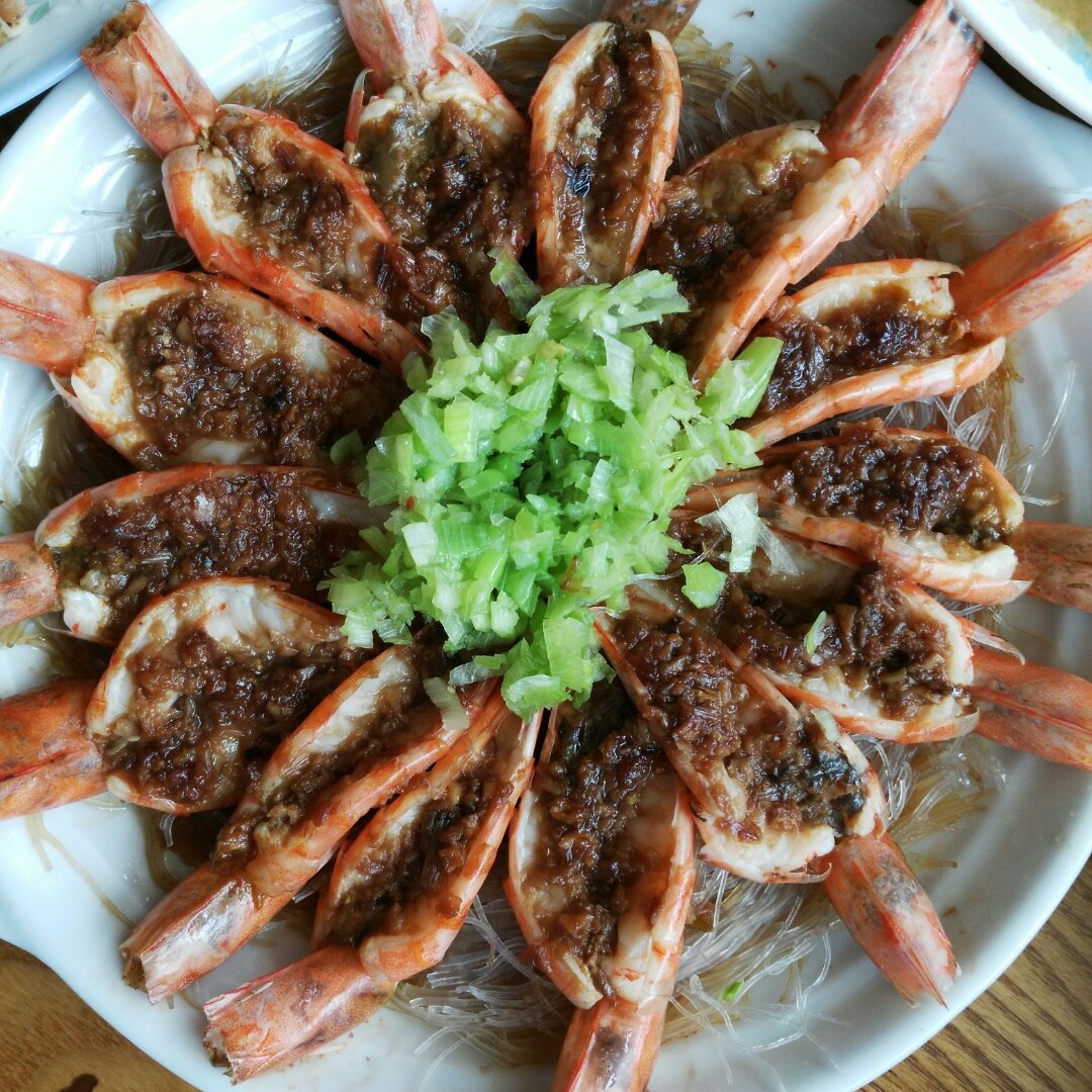 蒜蓉粉丝蒸虾