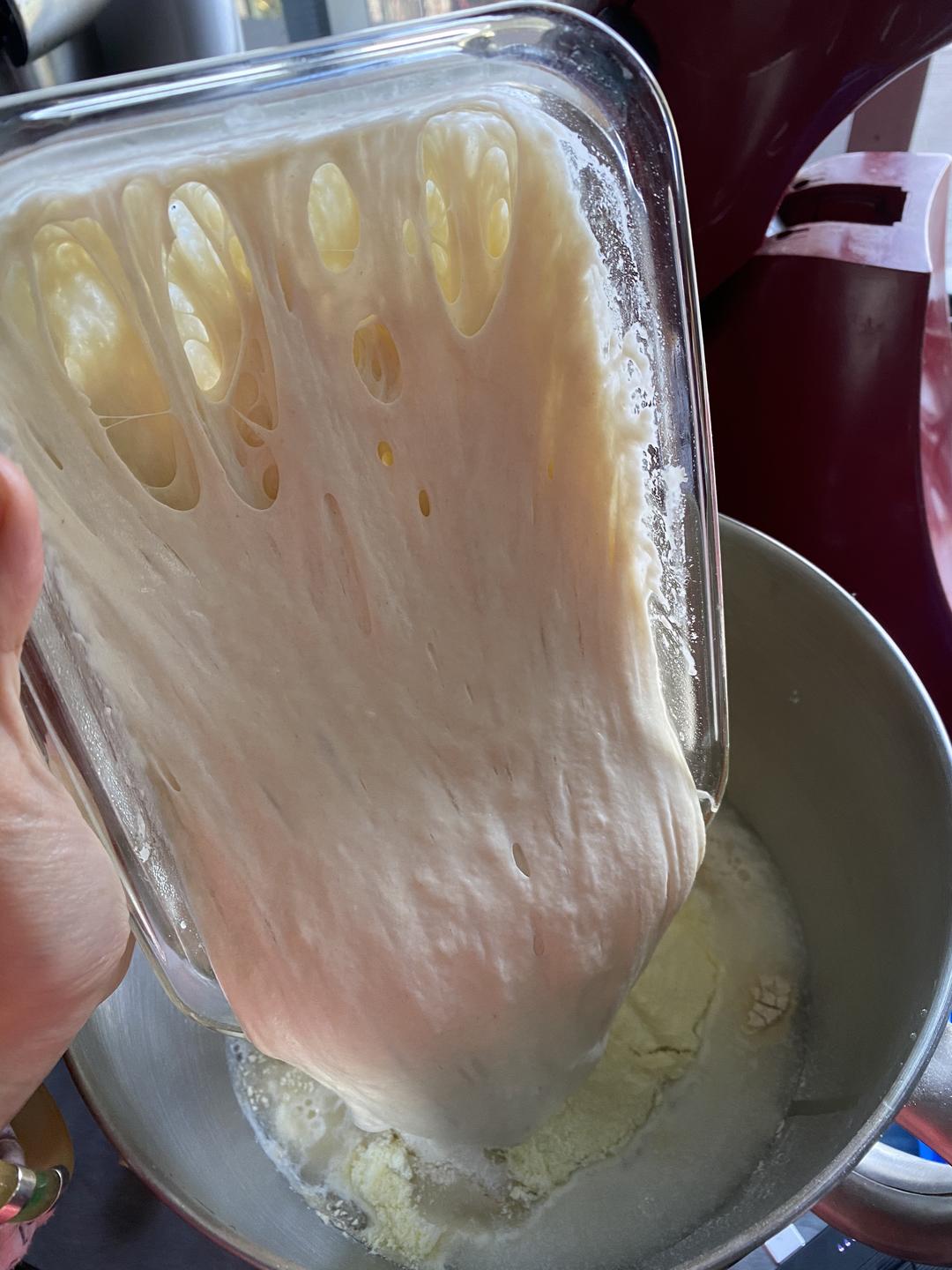 纯奶手撕吐司的做法 步骤1