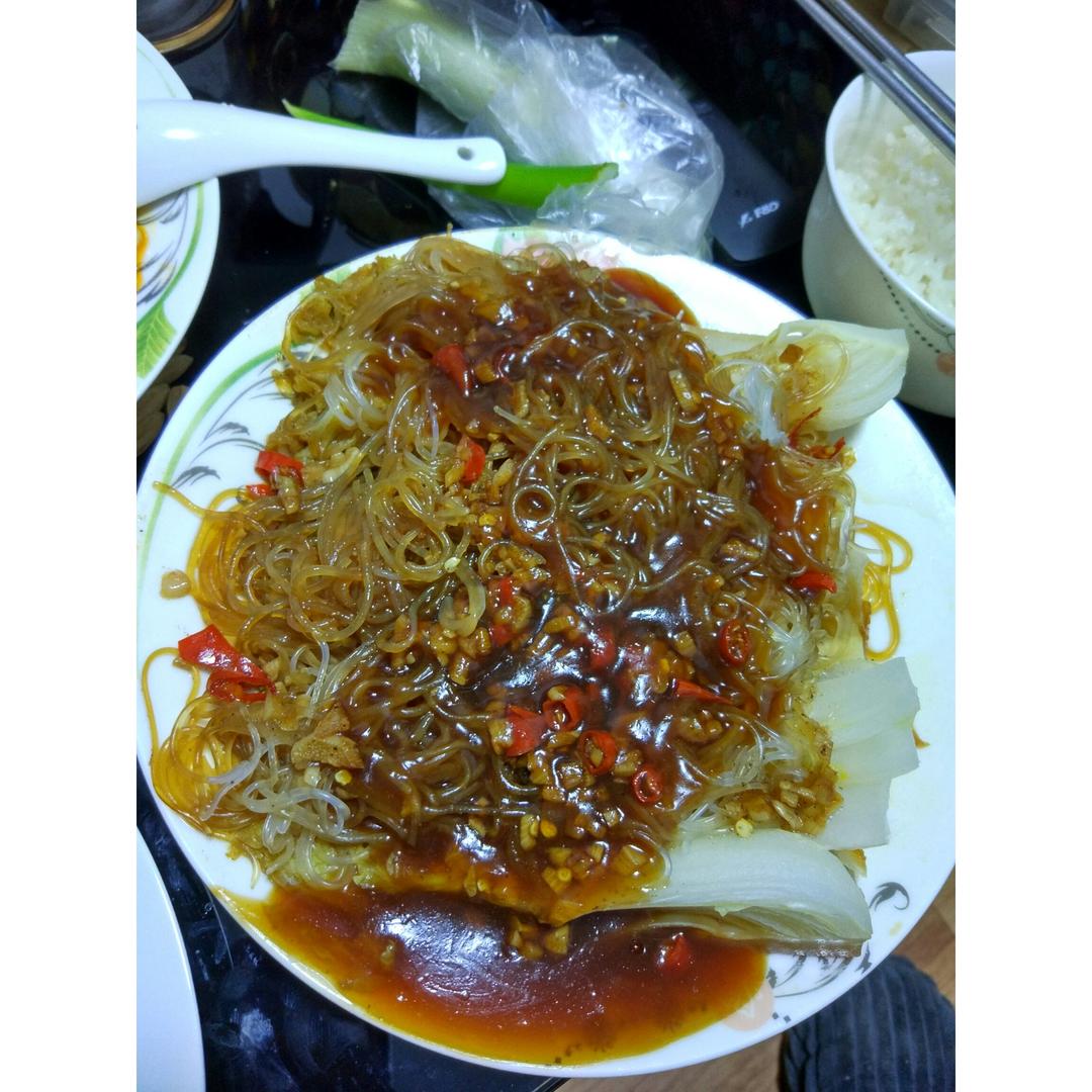 蒜蓉粉丝娃娃菜 Garlic Cabbage