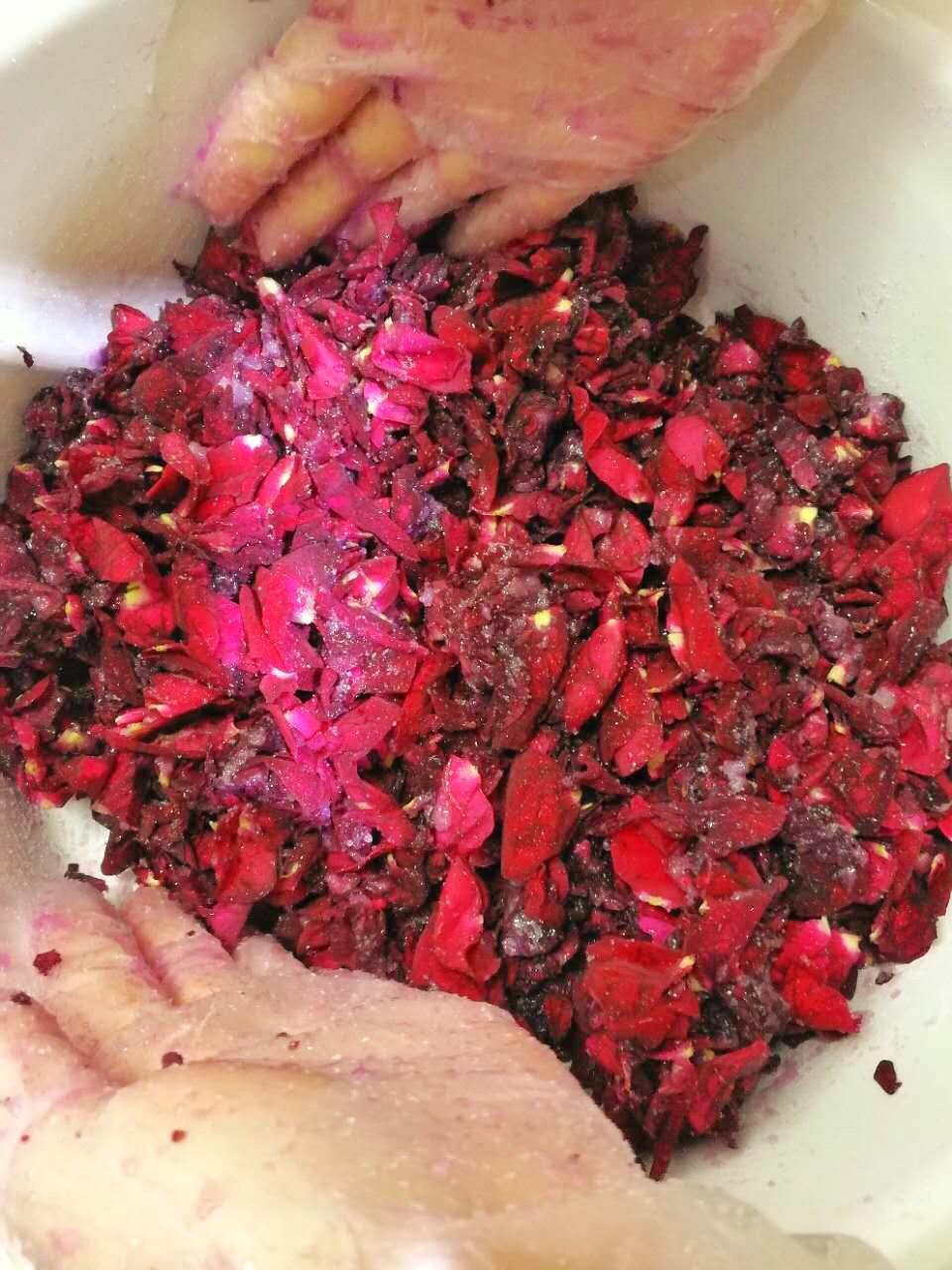 玫瑰花酱的做法