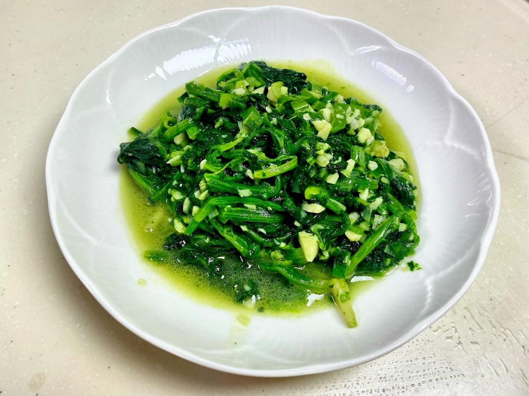 清炒菠菜｜轻食素菜