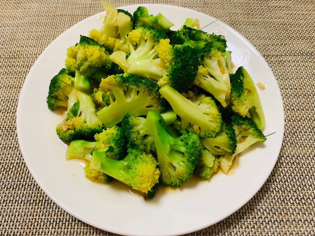 蚝油蒜蓉西兰花