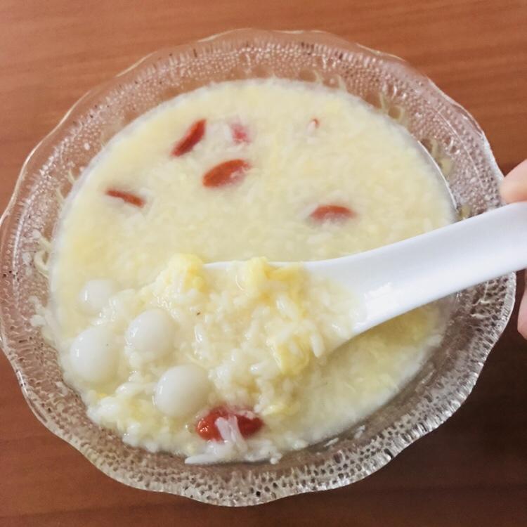 蛋花酒酿圆子