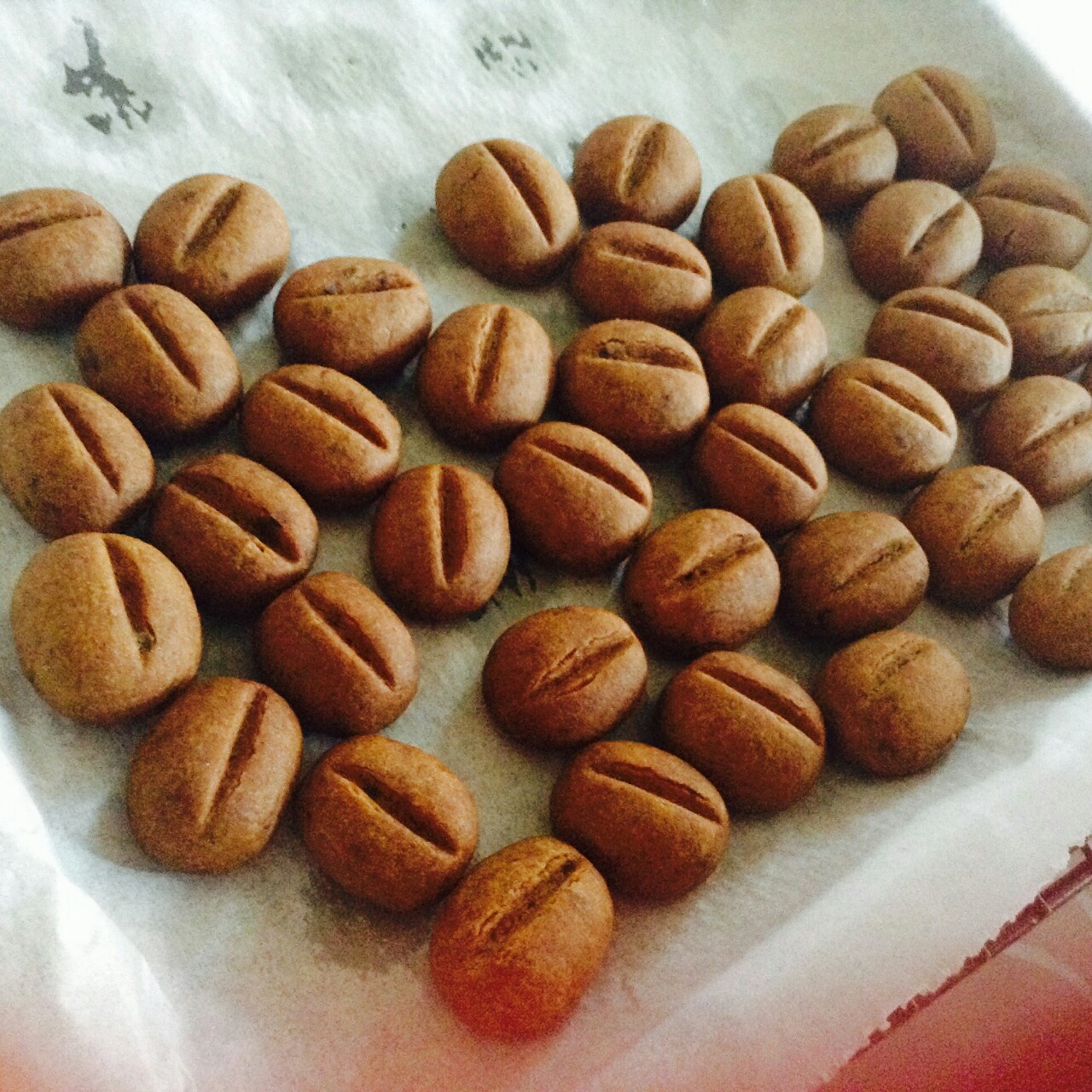 咖啡豆豆饼干