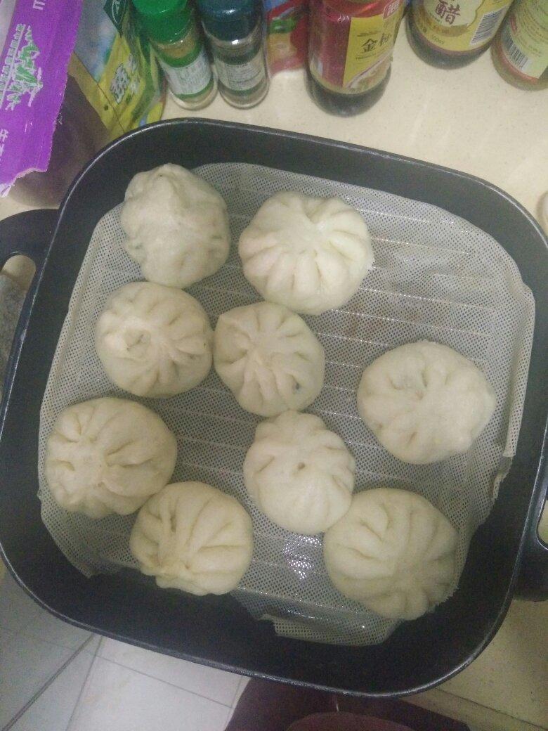 节省一半时间的大包子（另付翠绿菜包子，肉包子，腹黑包子食谱）