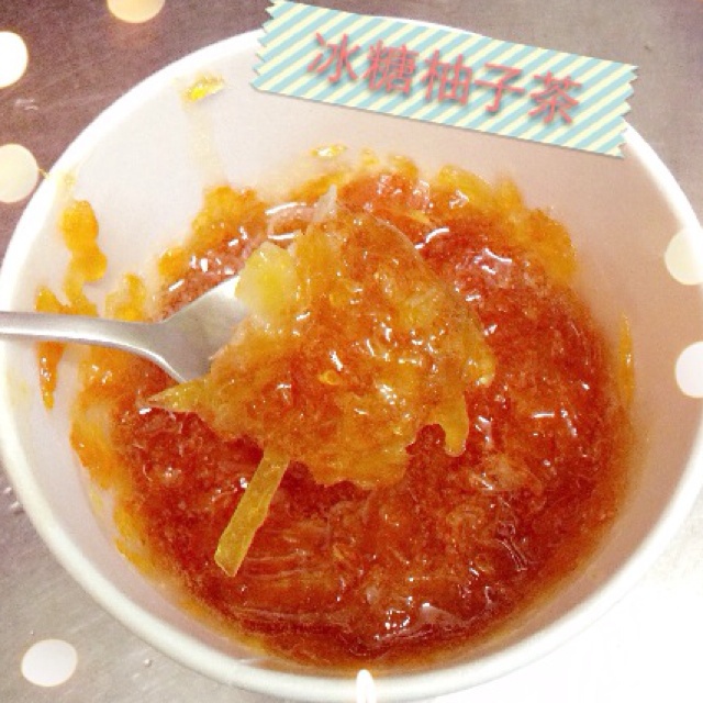 冰糖柚子茶