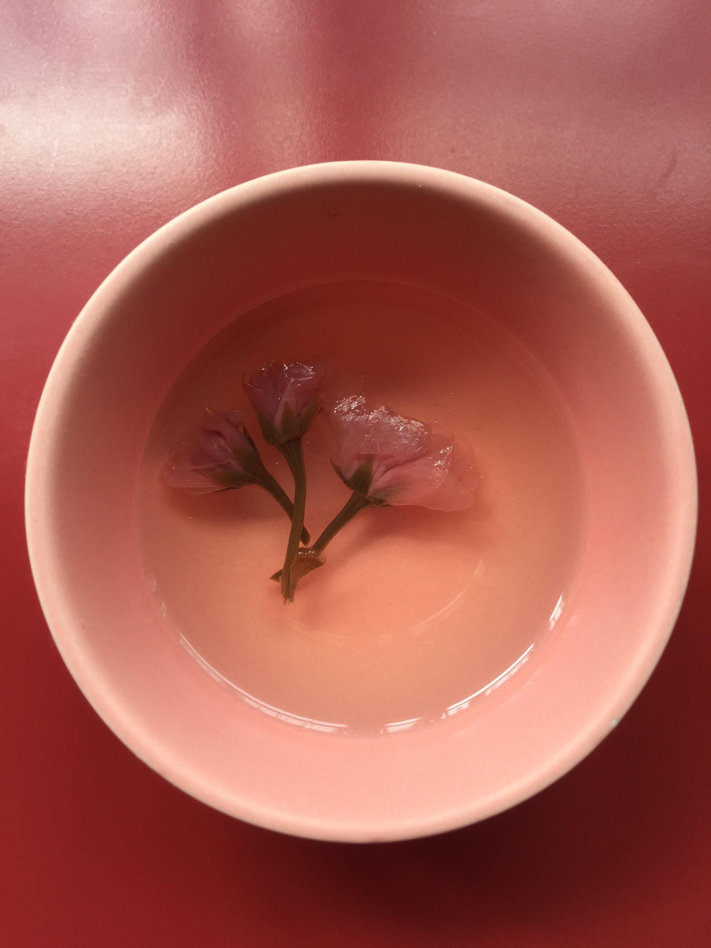 小米樱花抹茶慕斯的做法 步骤7