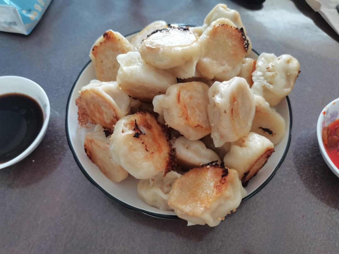 水煎饺|免解冻免煮快手冻饺子新吃法