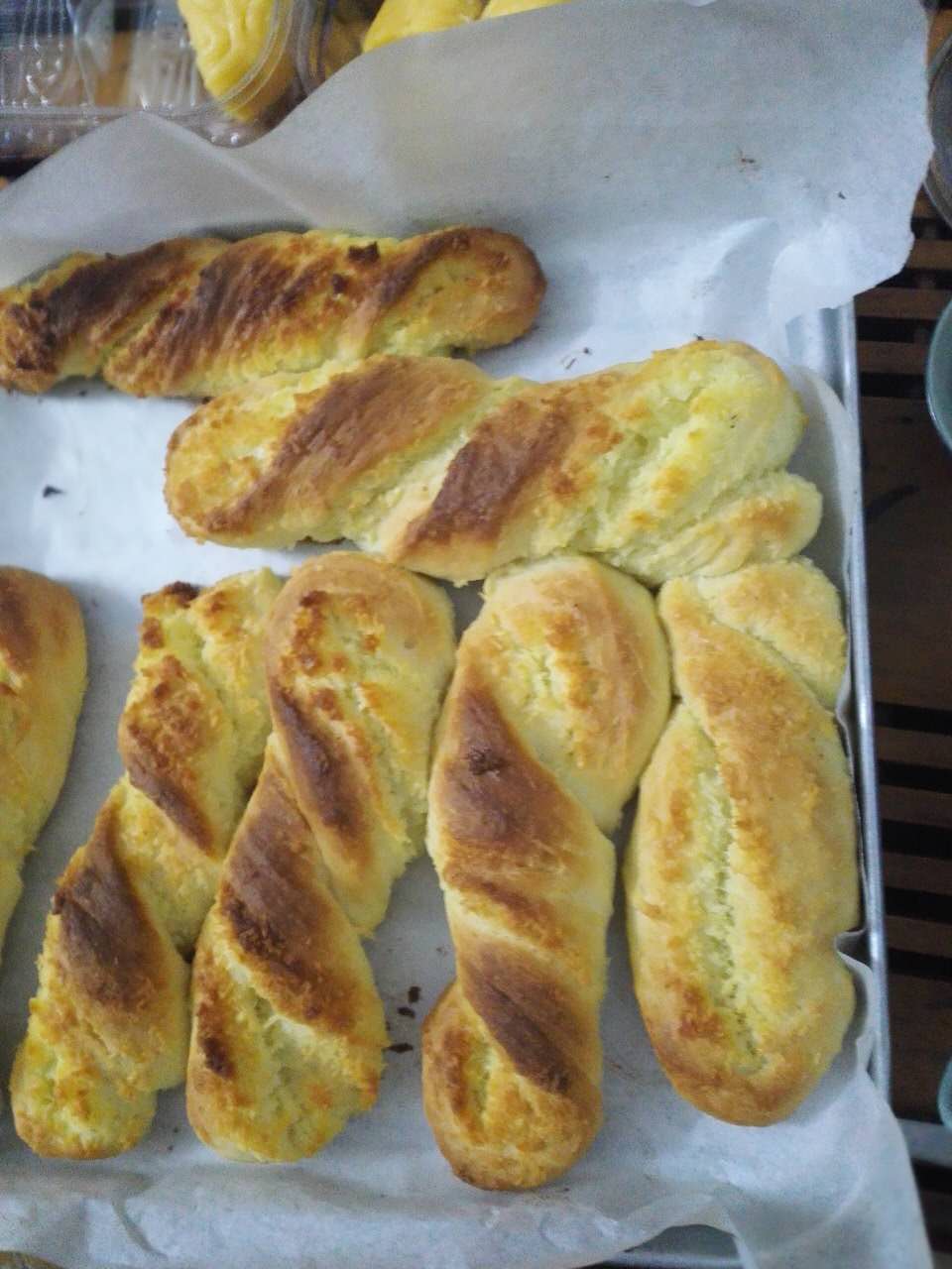 椰蓉面包棒 | 附自制椰蓉馅 两种整形方法