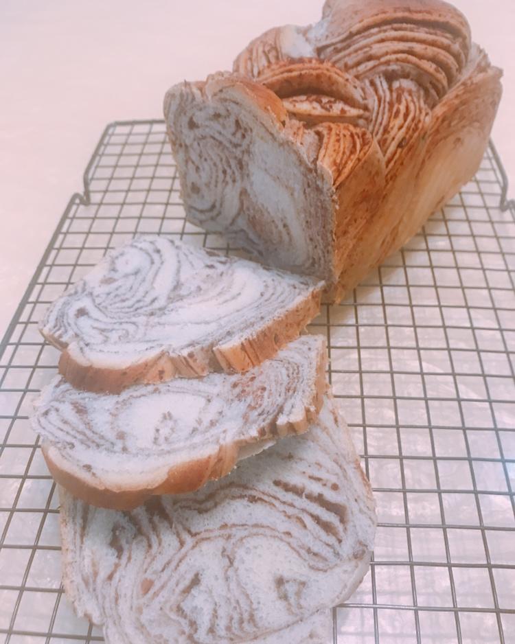 豆沙大理石吐司
