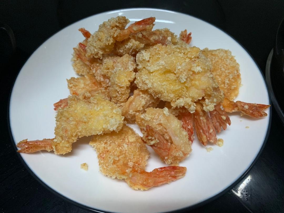 面包糠炸虾