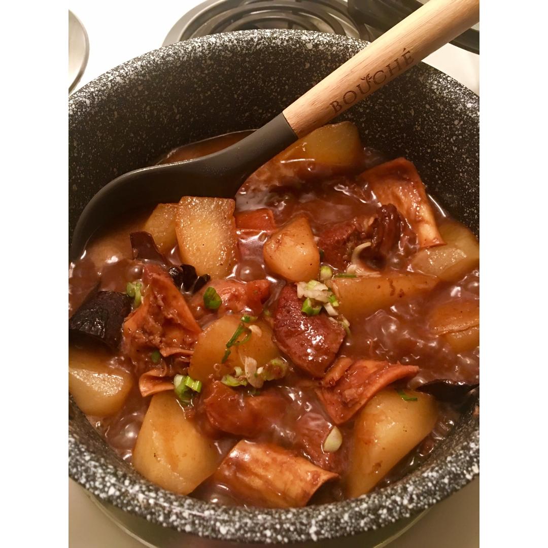 萝卜炖牛腩