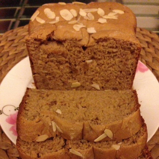 面包机黑糖核桃吐司面包