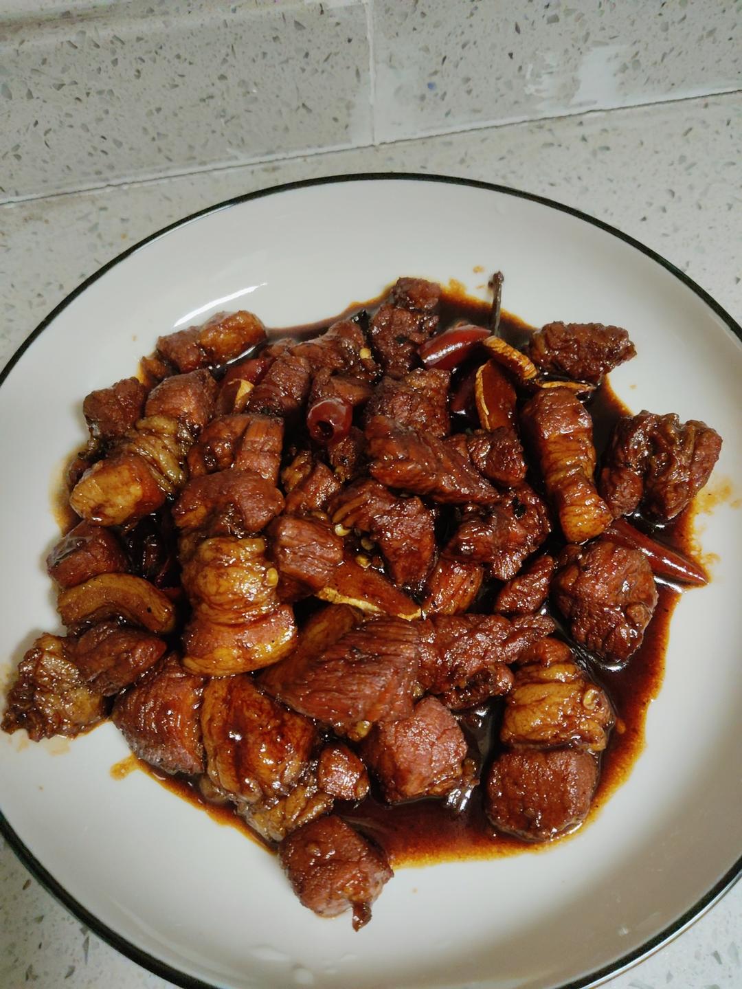不焯水不放油的家常红烧肉
