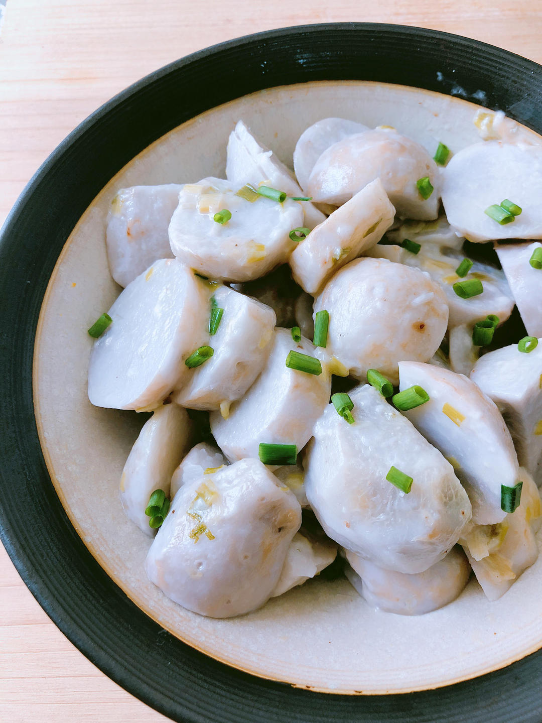 fanfanyang在魔都做的葱油芋艿