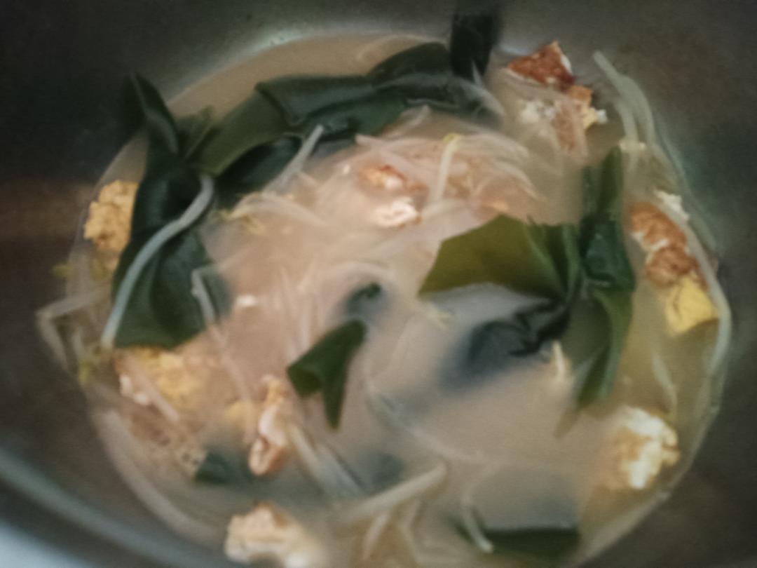 海带豆芽汤