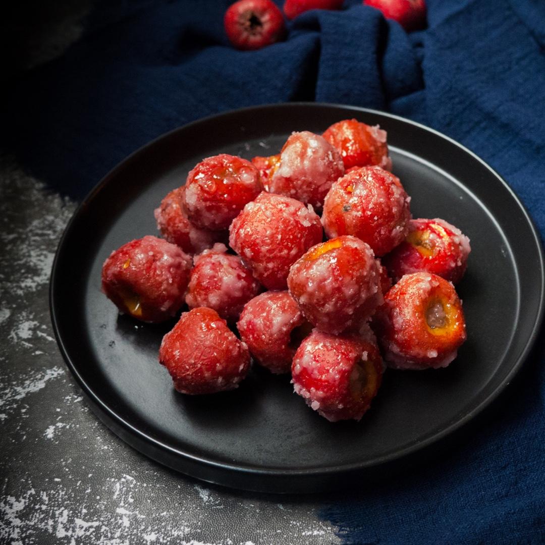 你好_意白做的山楂滚雪球