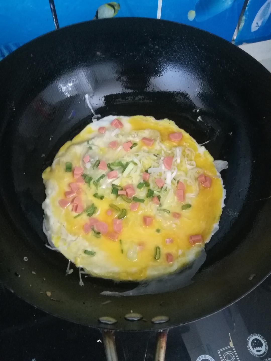 葱花鸡蛋饼