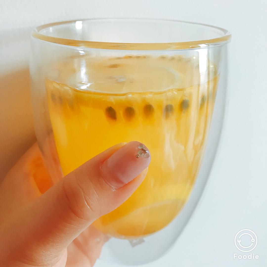 百香果蜂蜜柠檬茶