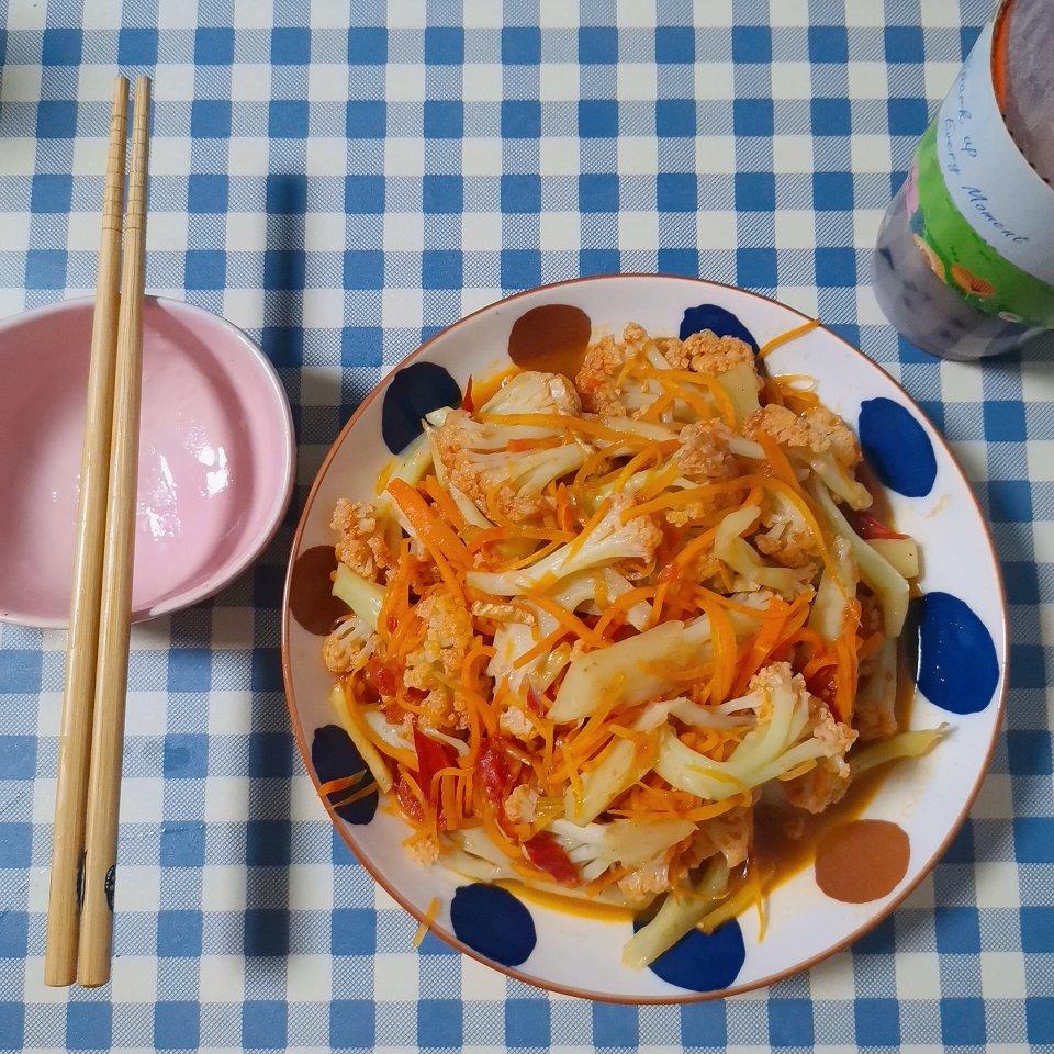 浓郁【番茄菜花】（无番茄酱，更健康）