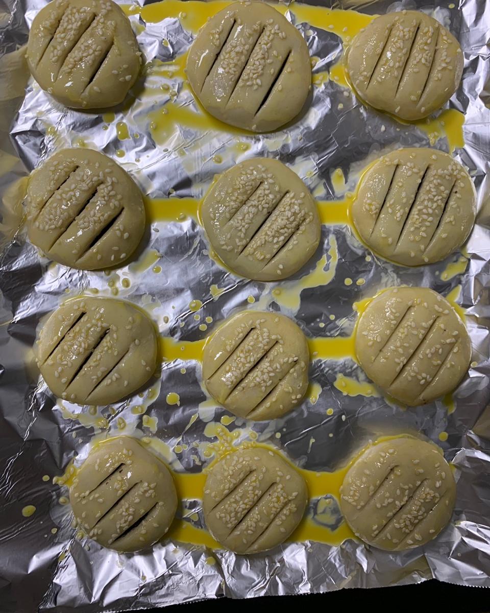紫米馅老婆饼超快手（不用出膜不用醒面）