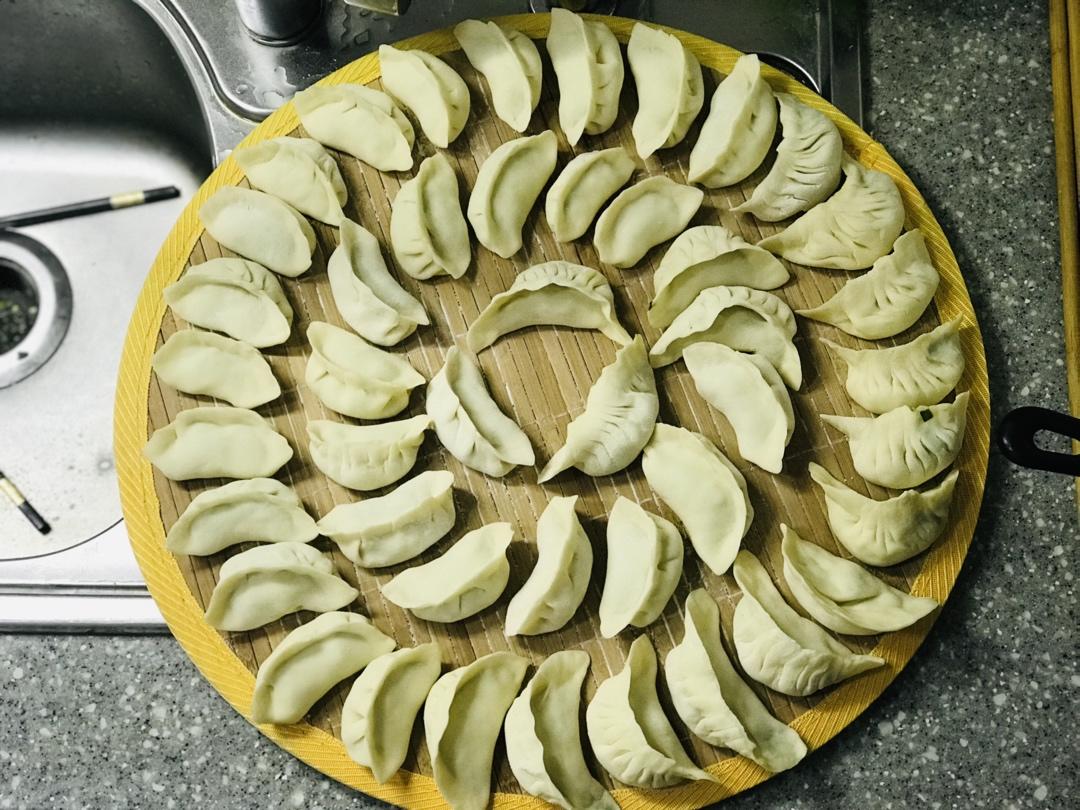 月牙饺子手法包法