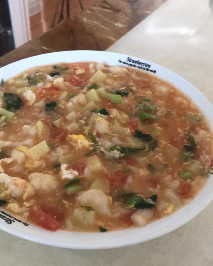 疙瘩汤～拌疙瘩手法视频