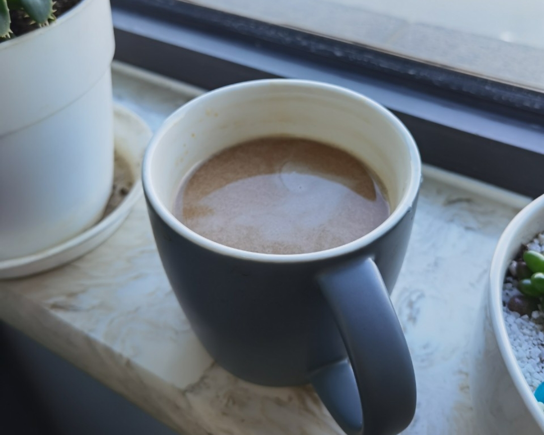 椰奶咖啡(半自动咖啡机)的做法