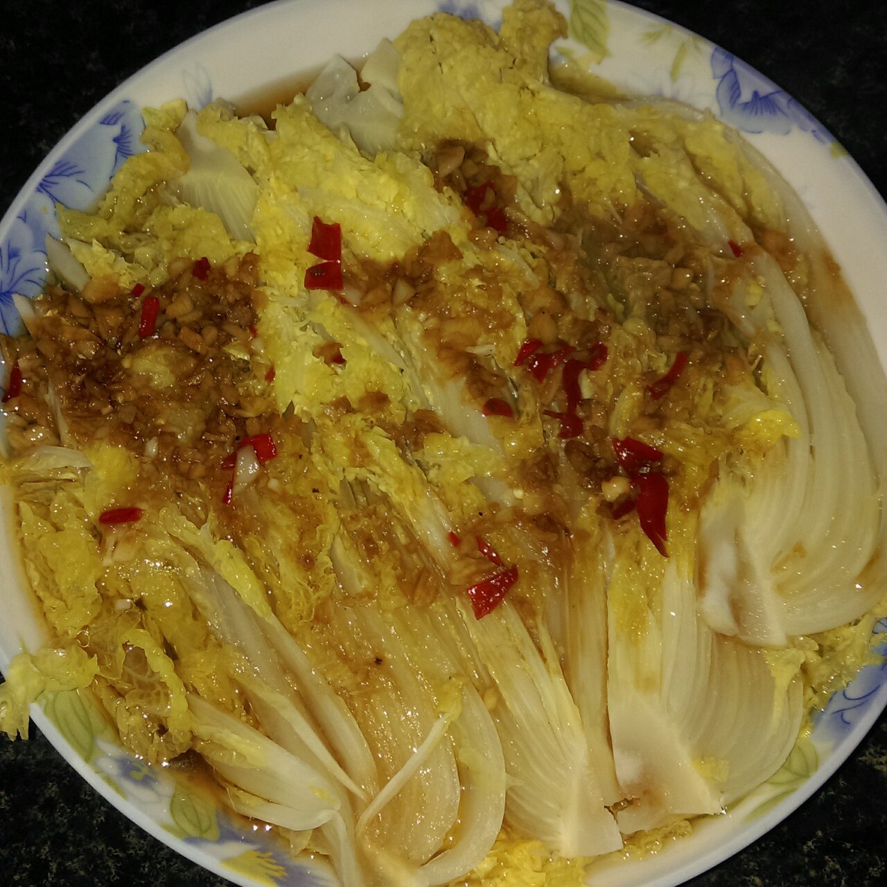 蒜蓉粉丝娃娃菜