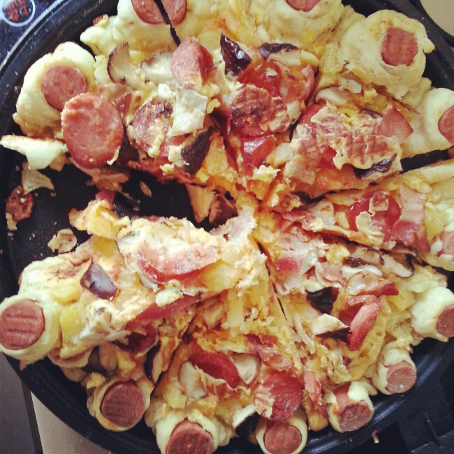 电饼铛做pizza披萨