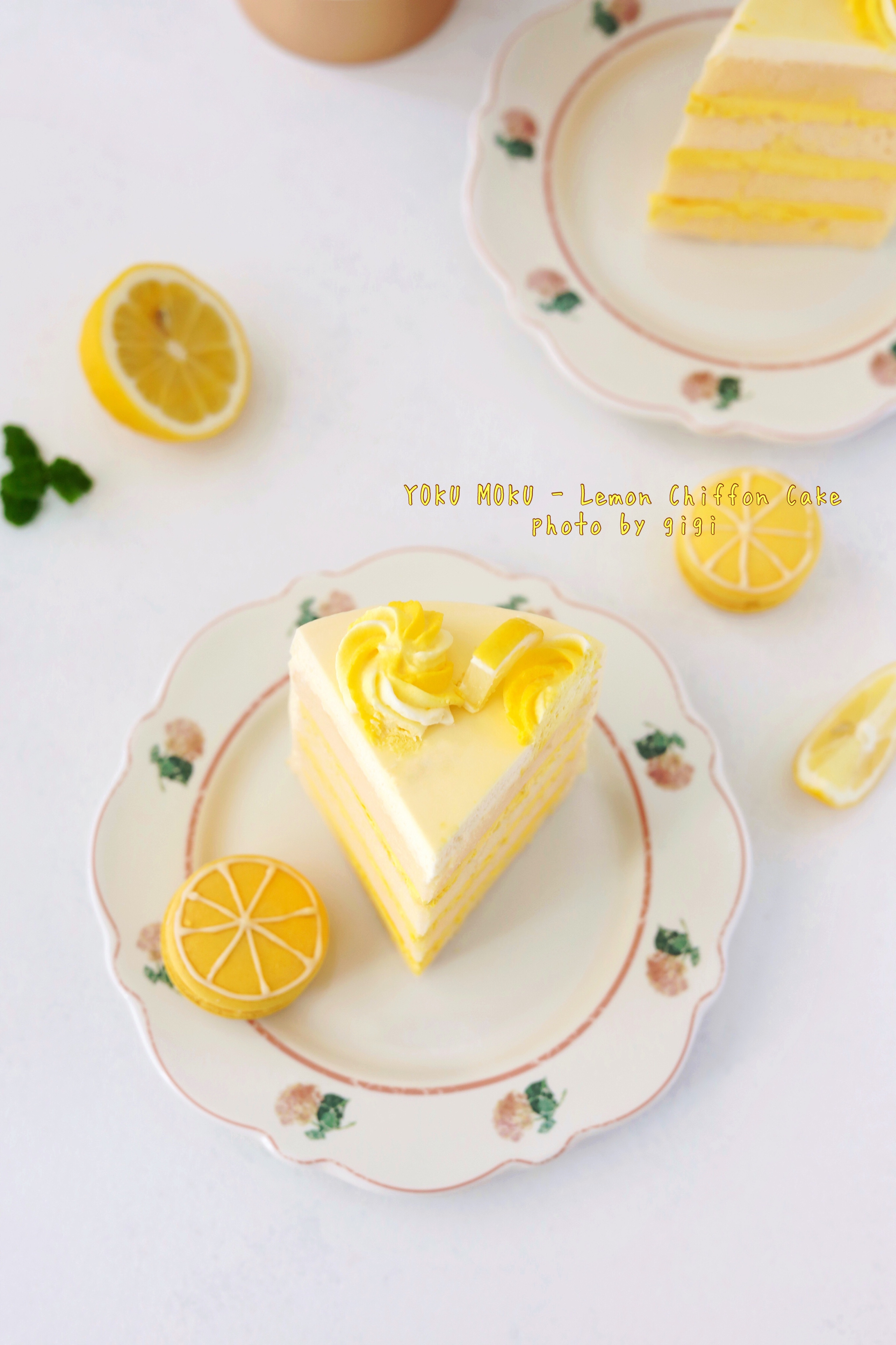 ?日本YOKU MOKU之柠檬奶油戚风蛋糕