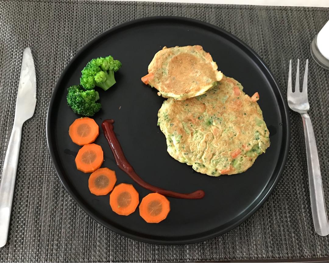 蔬菜蛋饼（低脂早餐）