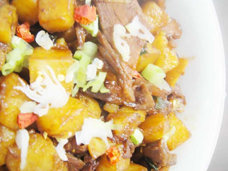 土豆烧牛肉