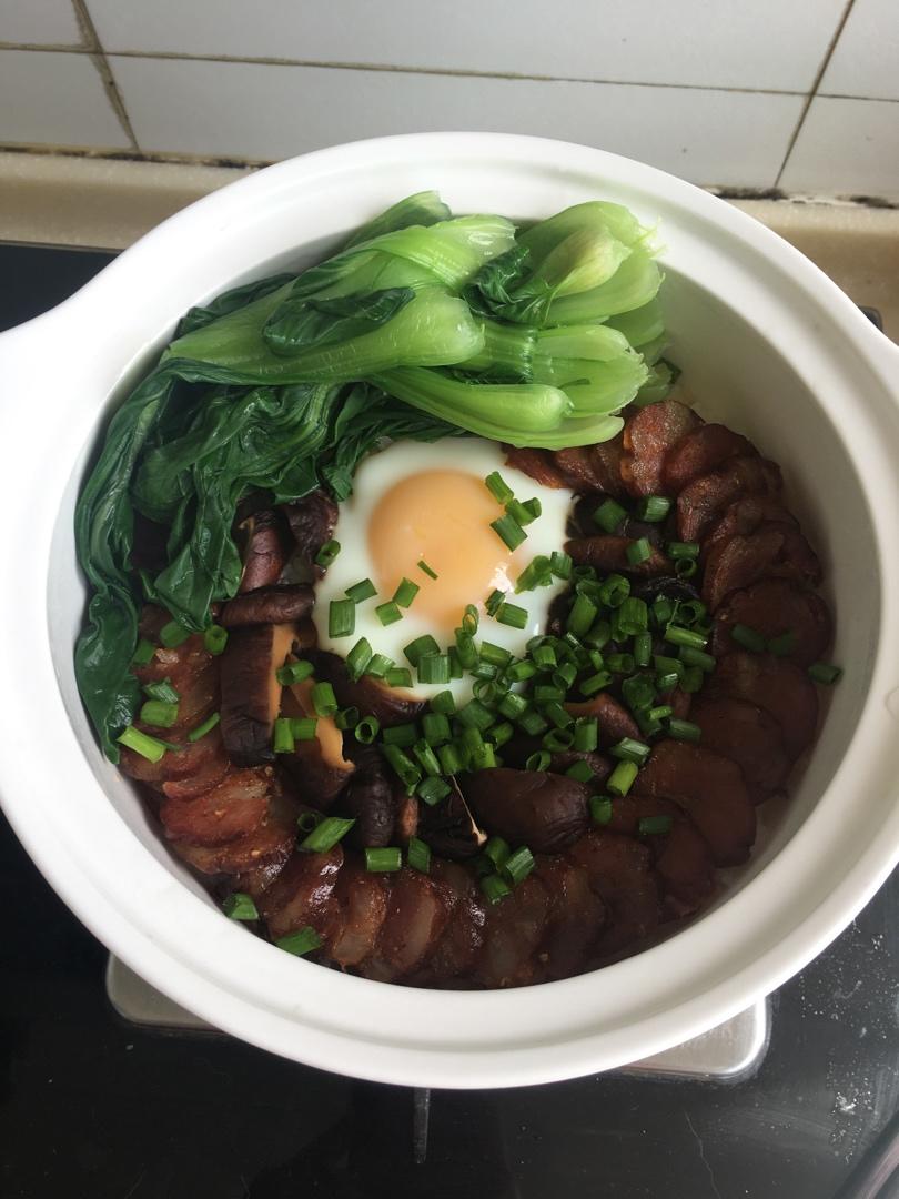 香肠煲仔饭