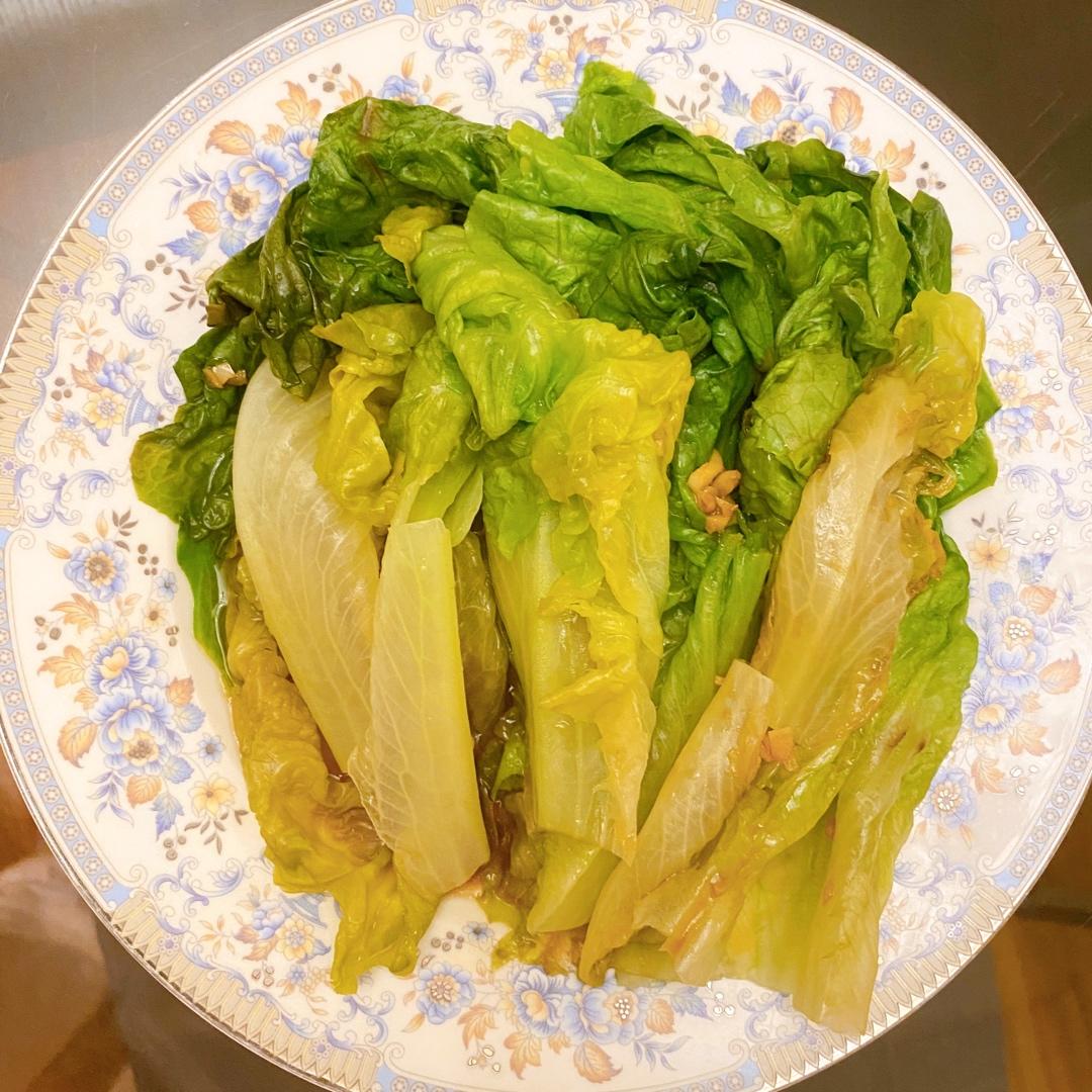 5分钟上桌的蚝油生菜