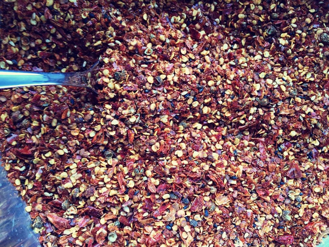 研磨干辣椒粉(➕辣椒油)