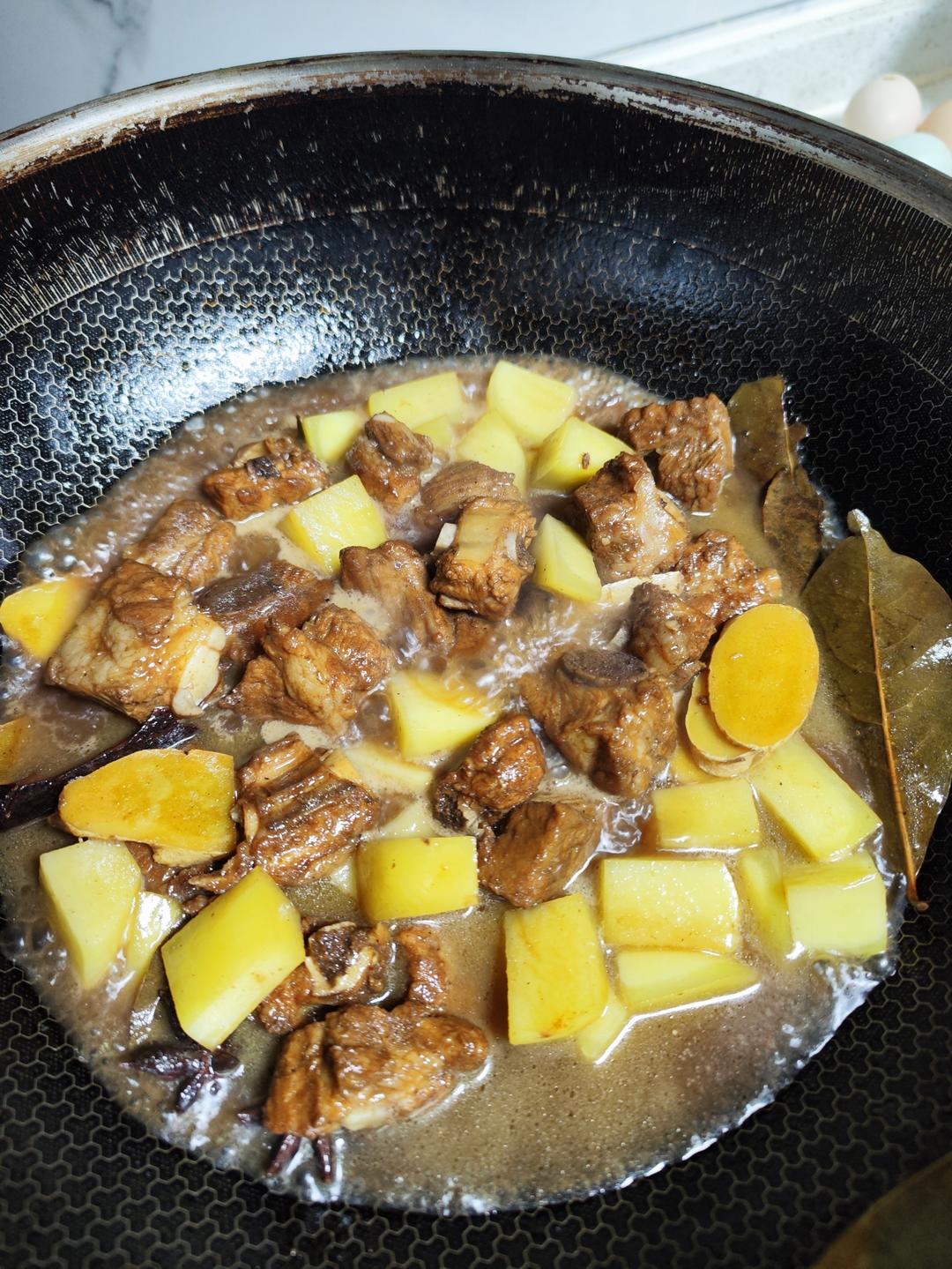 🔥巨好吃的红烧排骨炖土豆❗️懒人版轻松做拿手菜