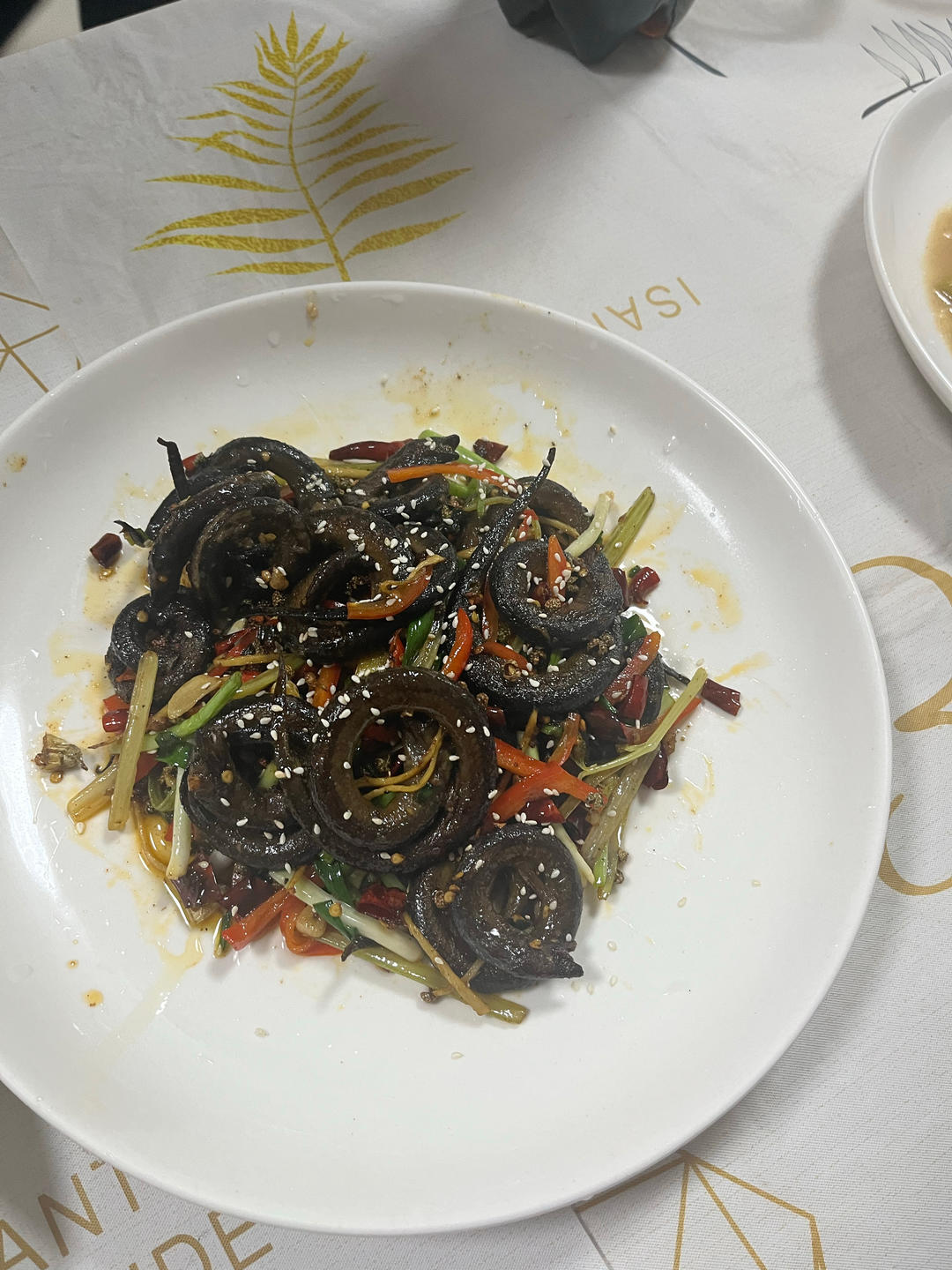 干煸鳝鱼