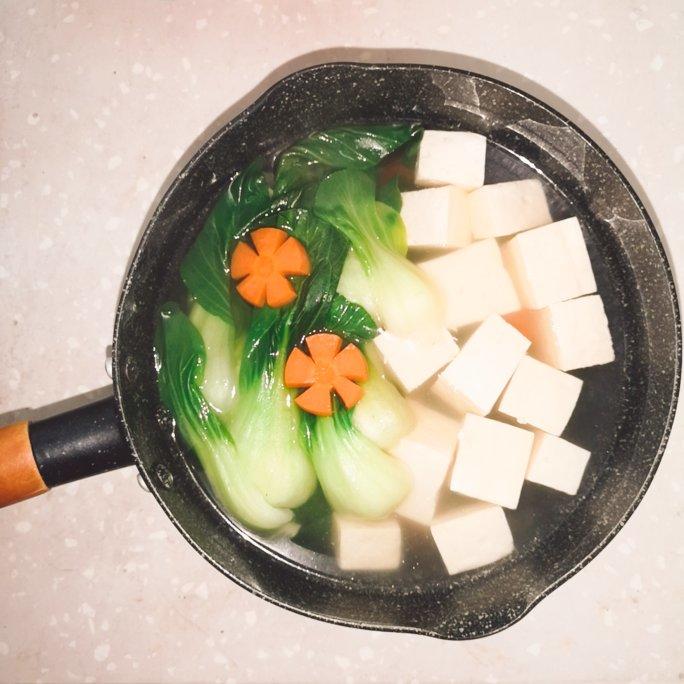 青菜豆腐汤