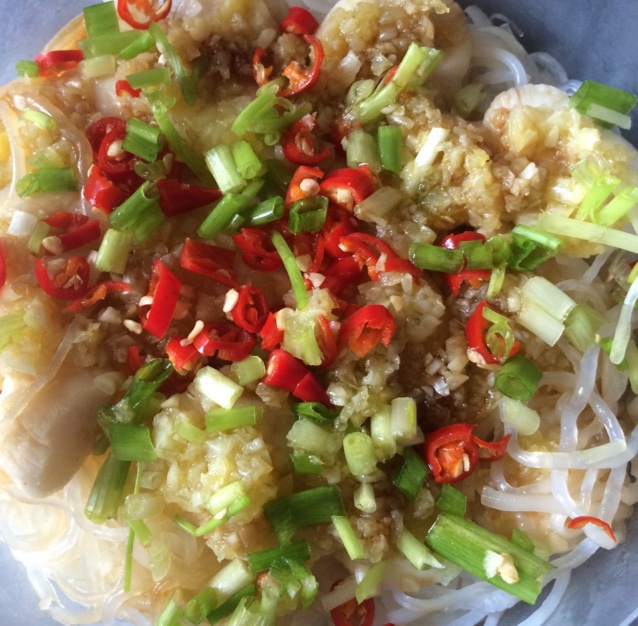 蒜蓉粉丝蒸扇贝