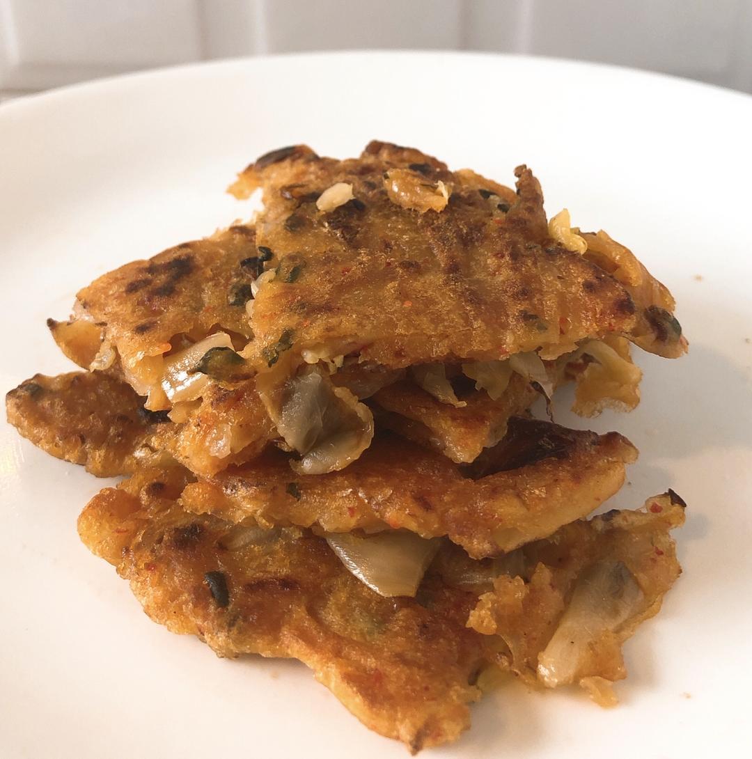 韩国泡菜饼的做法
