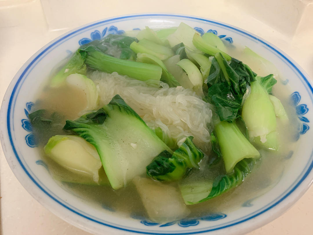 青菜粉丝汤