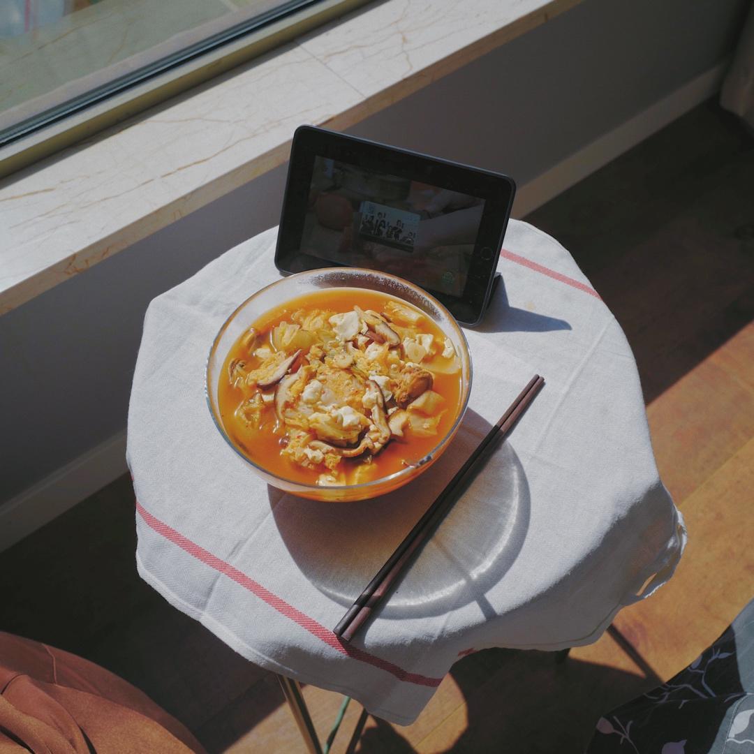 韩国泡菜豆腐汤