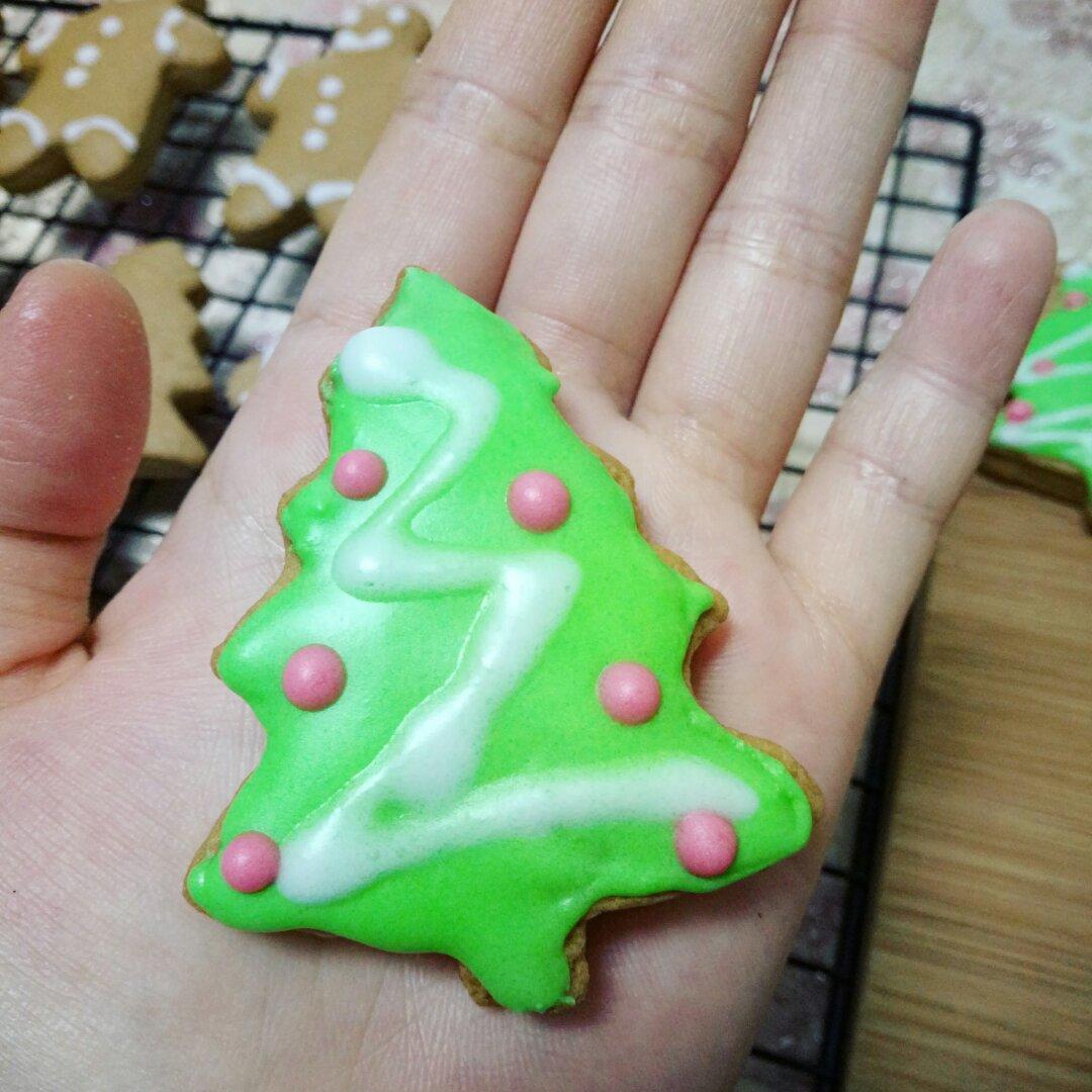 圣诞红糖姜饼