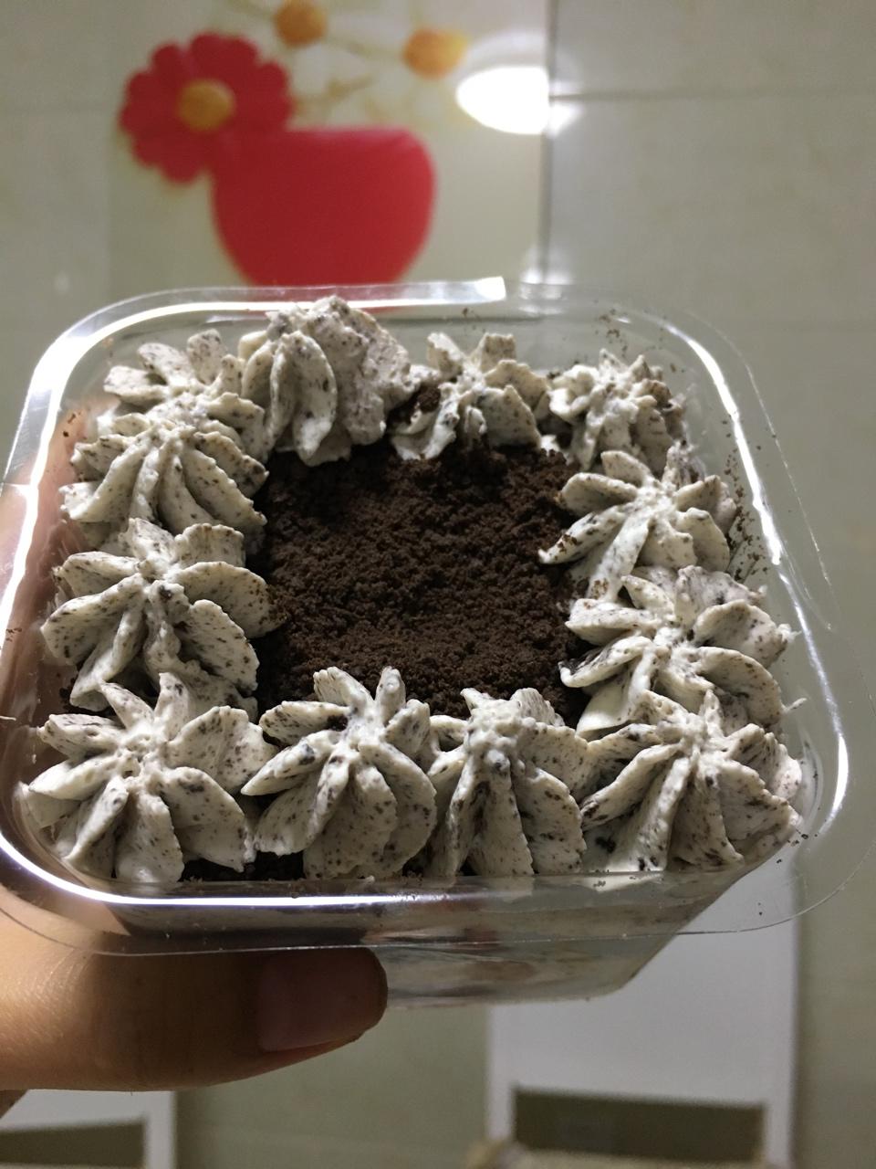 低糖不腻的奥利奥咸奶油蛋糕盒子