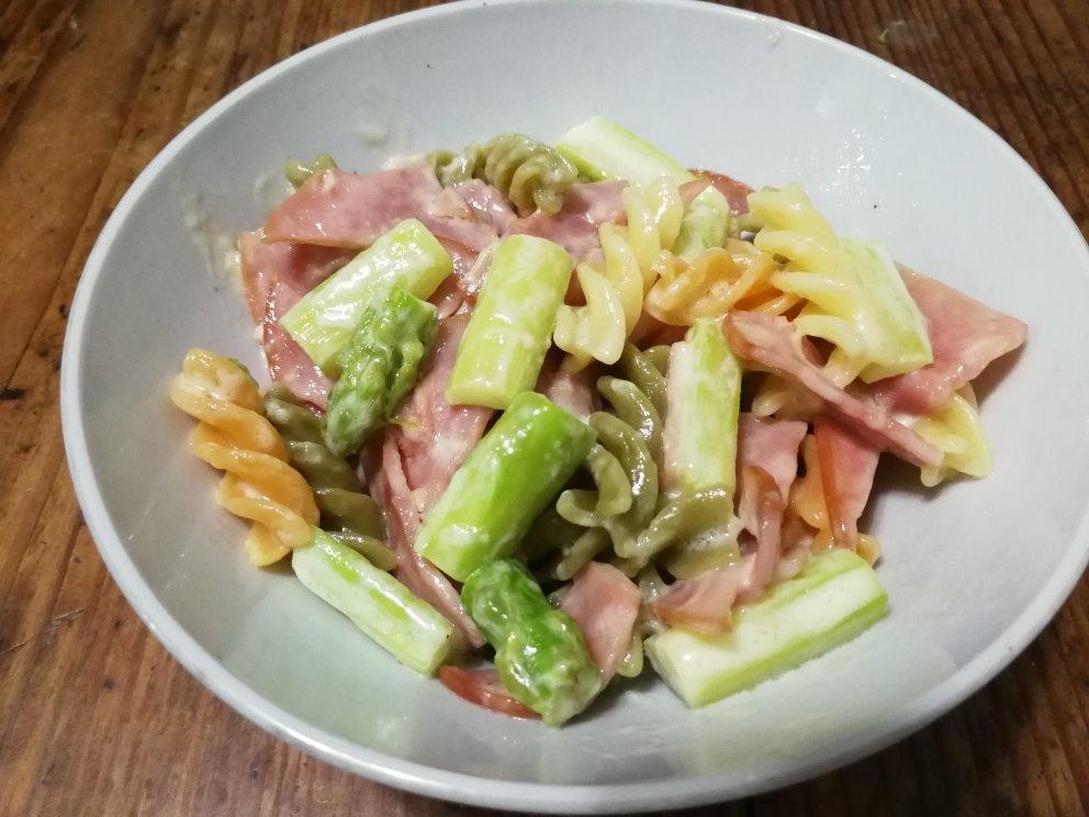 奶油培根蘑菇意面