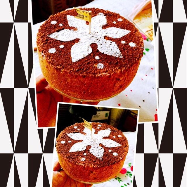 6寸戚风蛋糕（2蛋）