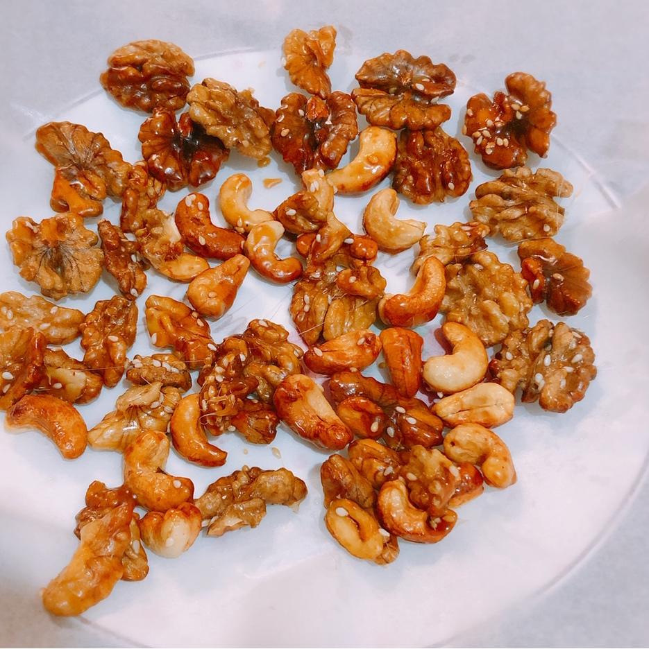 微波炉版琥珀核桃仁