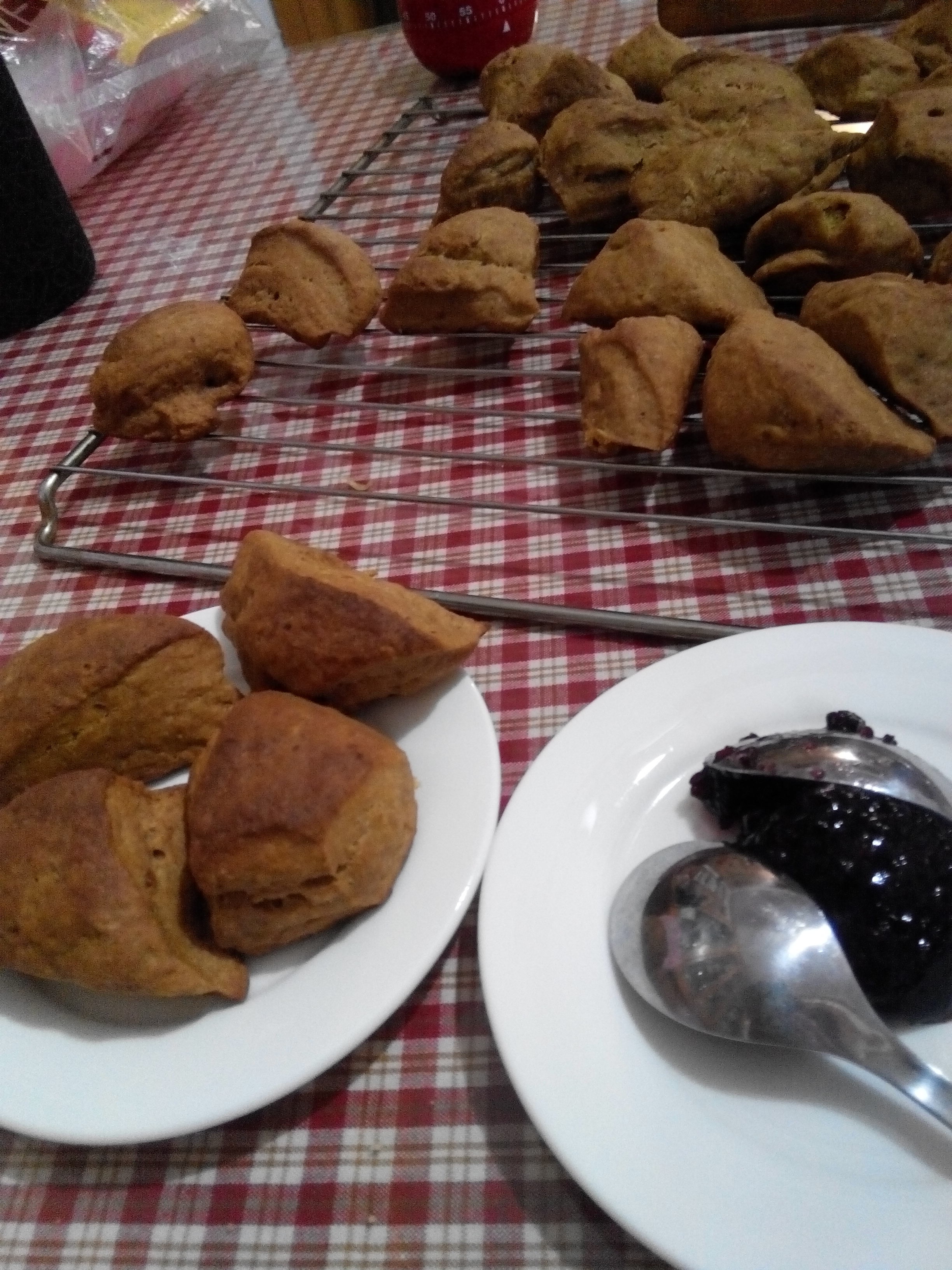 酵母版红薯司康